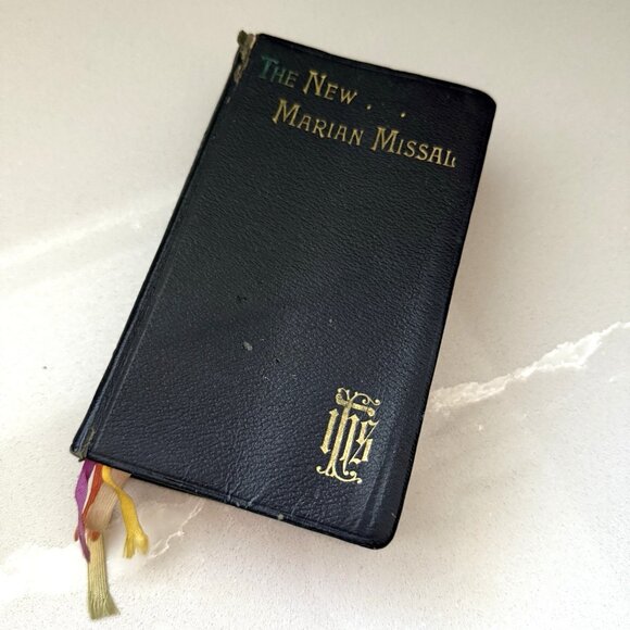 The New Marian Missal for Daily Mass JUERGENS 1955 Regina Press Collectible - Picture 1 of 6